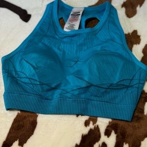 Gymshark blue XS workout bra